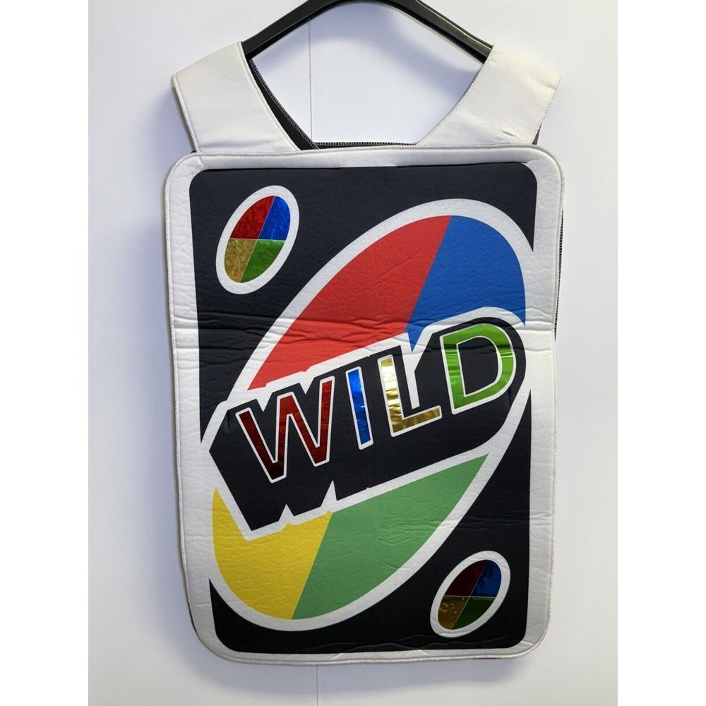 Rubie's Wild Card Costume - Black, Red, Blue, Green, Yellow